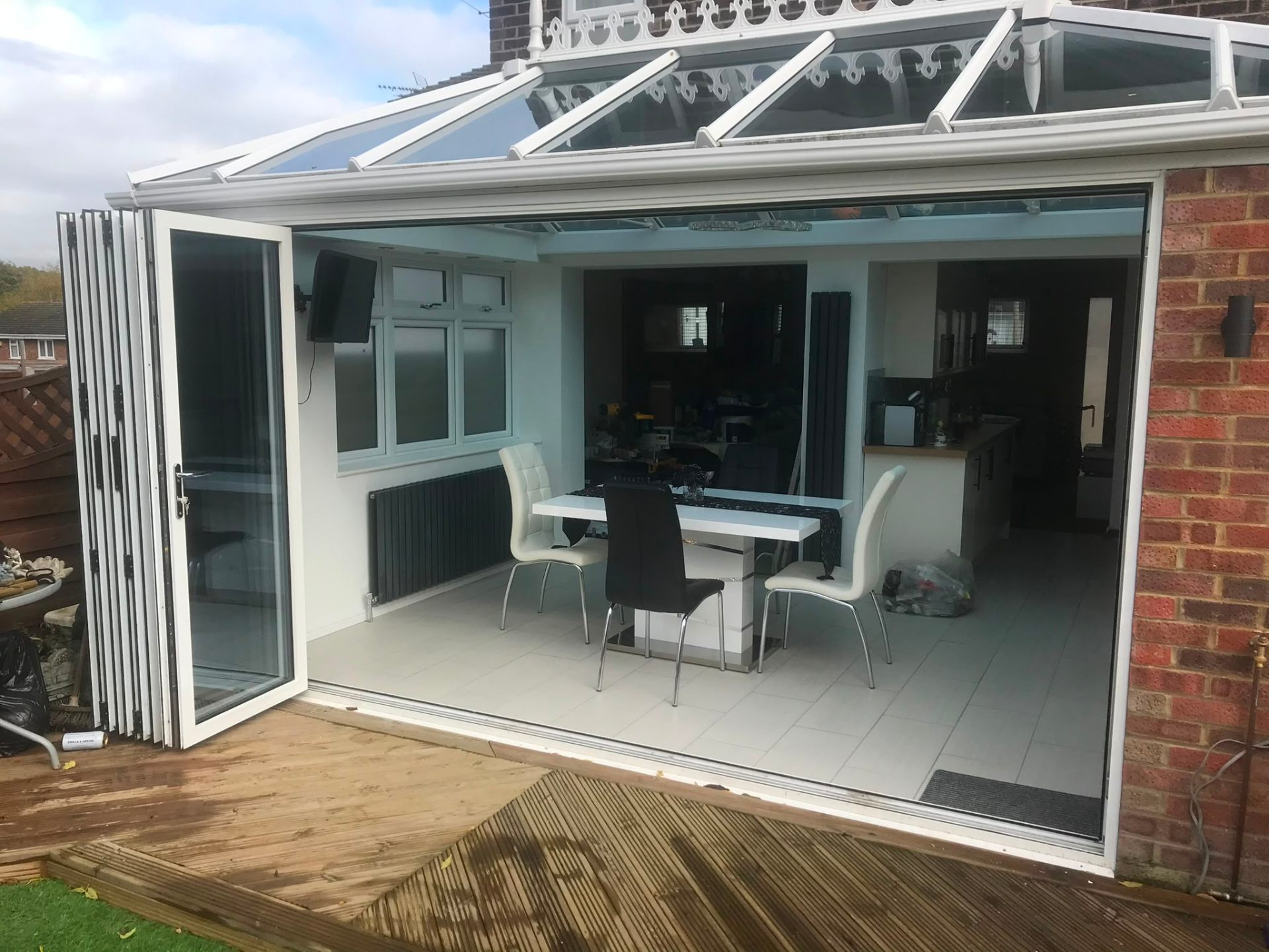 Conservatory installation by Rural Windows in Chester & North Wales