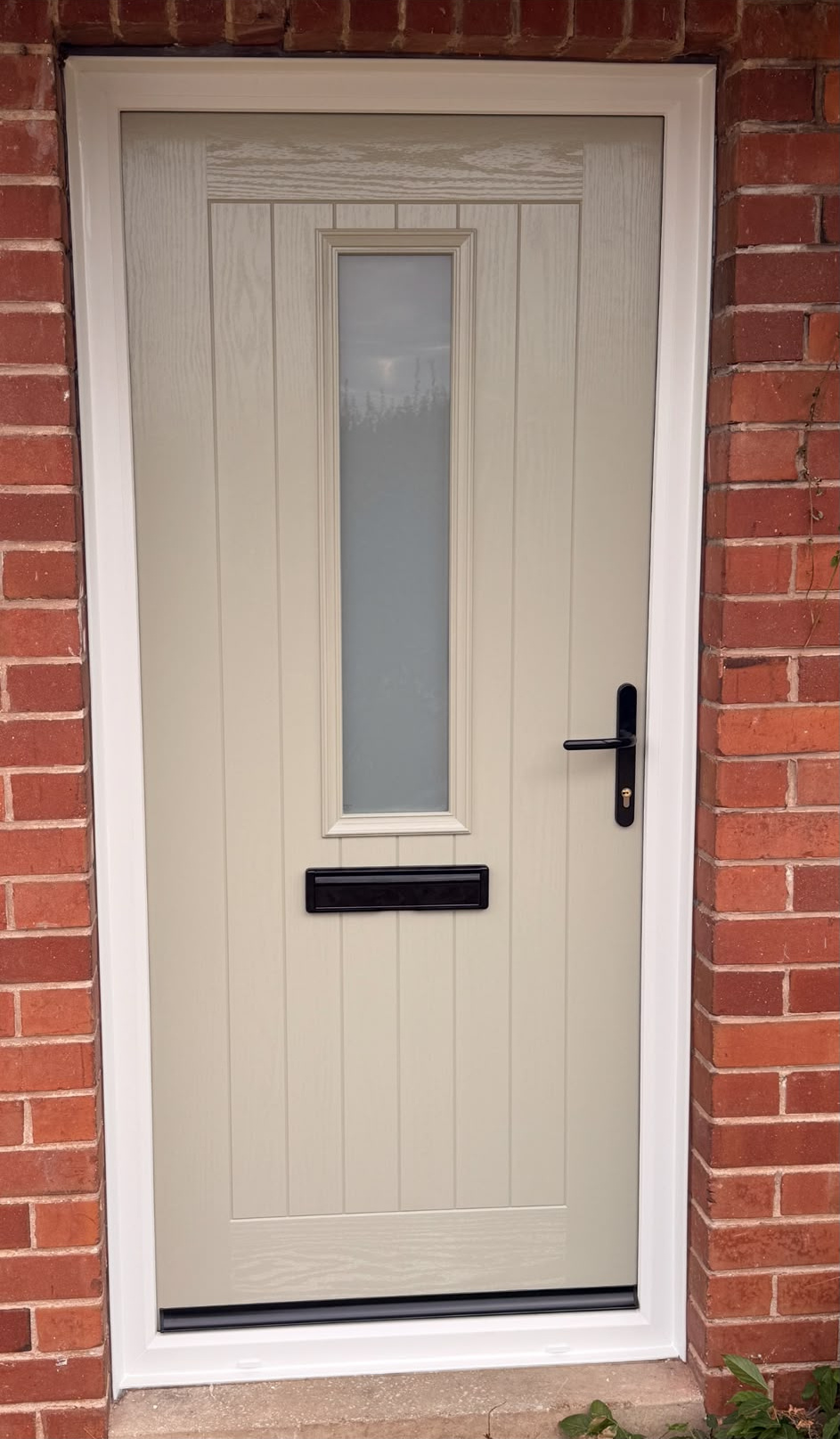 Composite door installation by Rural Windows in Chester & North Wales