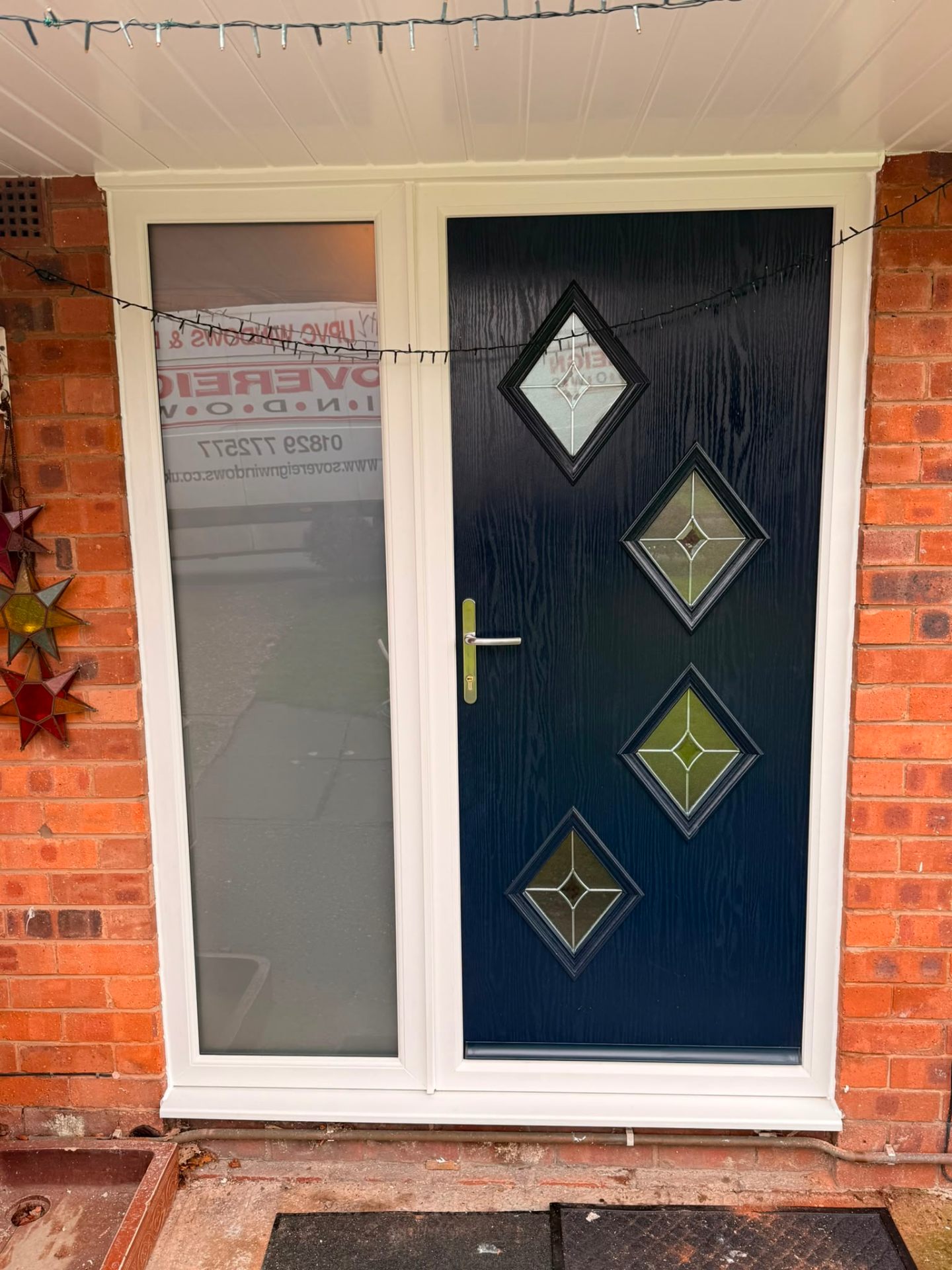 Composite door installation by Rural Windows in Chester & North Wales