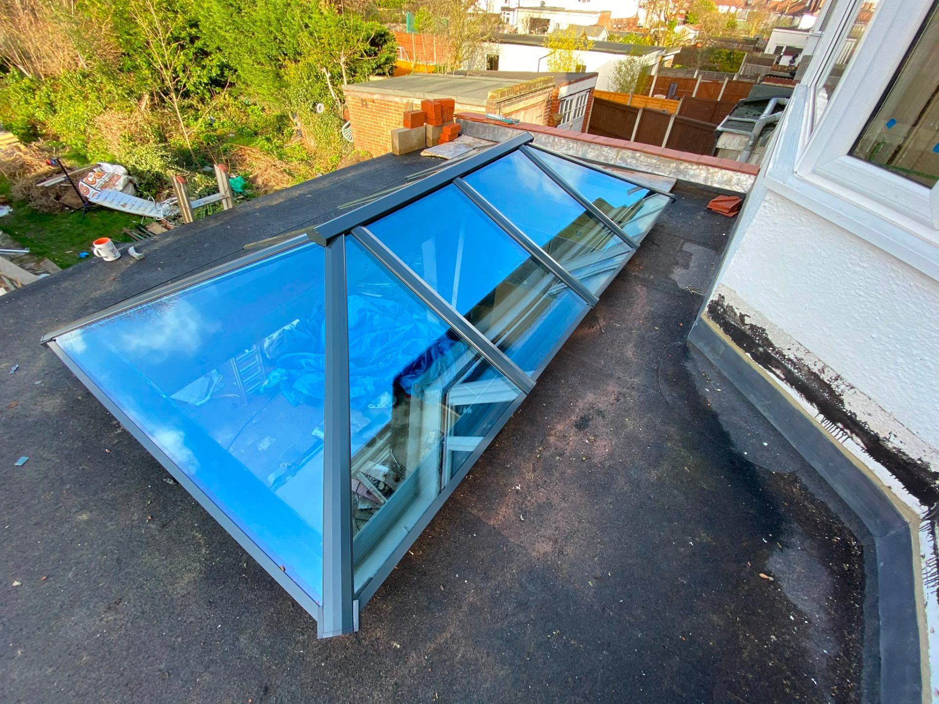 Roof lantern installation by Rural Windows in Chester & North Wales
