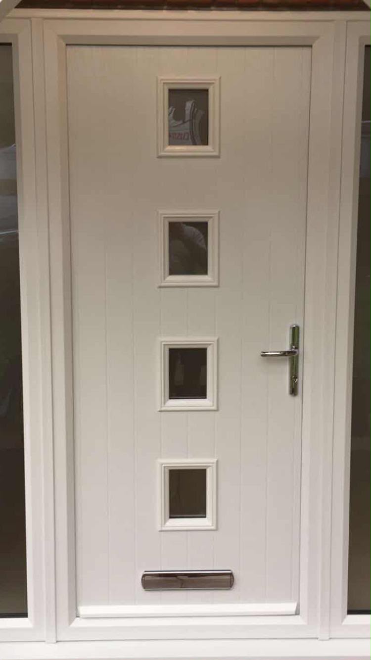 Composite door installation by Rural Windows in Chester & North Wales