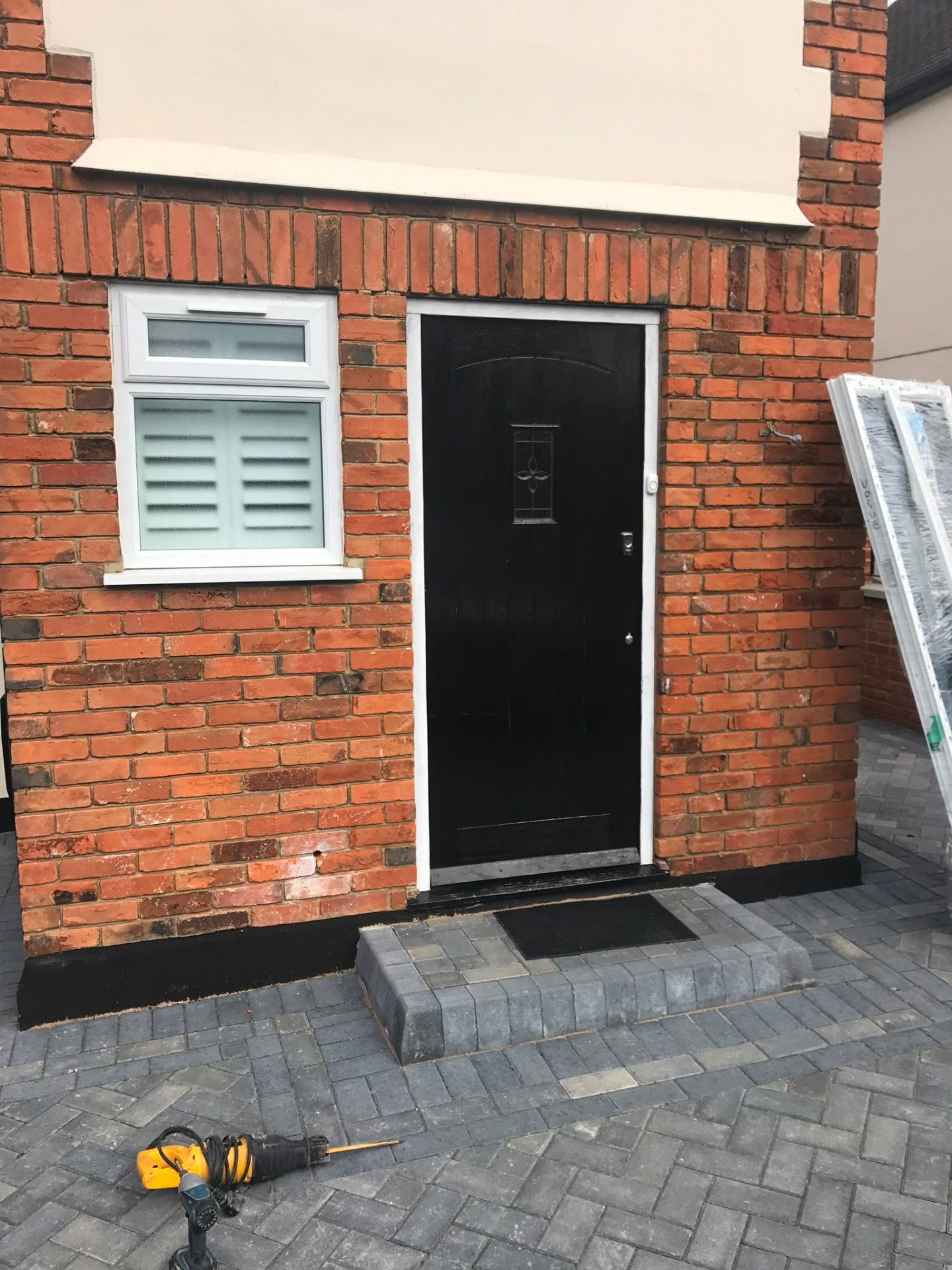 Composite door installation by Rural Windows in Chester & North Wales