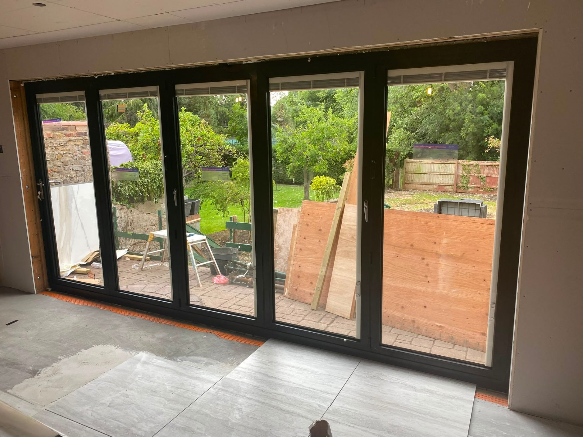 Bi-Fold Doors installation by Rural Windows across Chester & Deeside