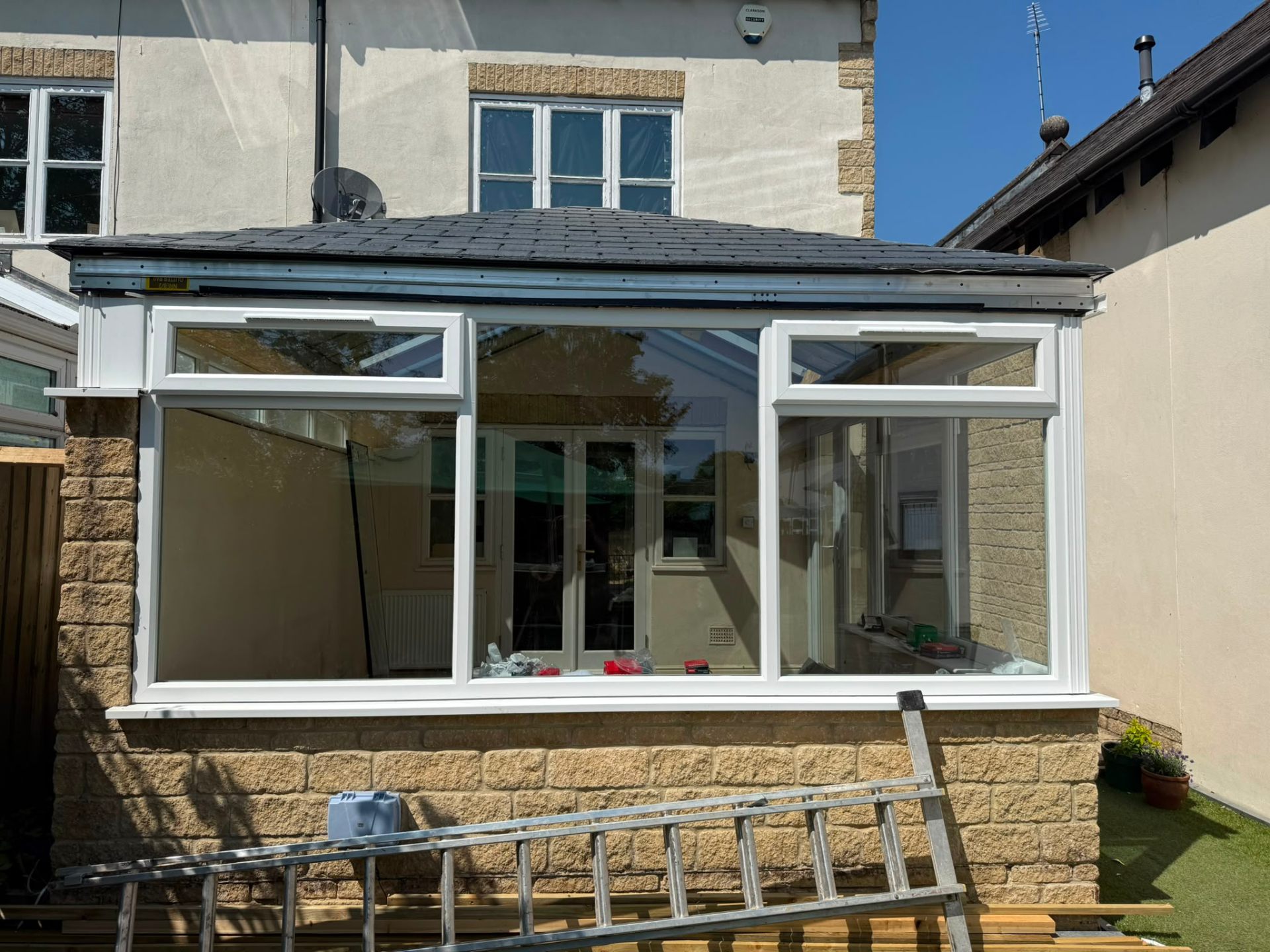 Conservatory installation by Rural Windows in Chester & North Wales