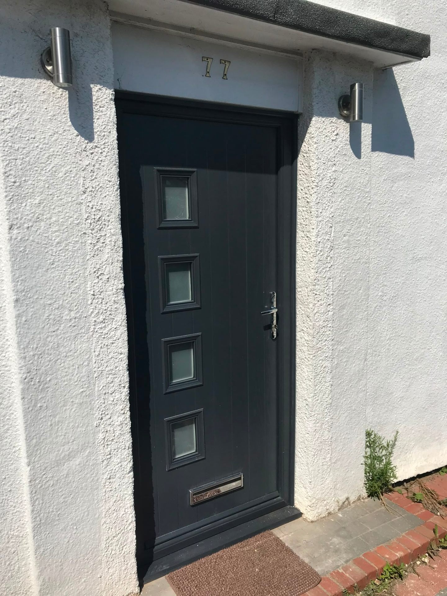 Composite door installation by Rural Windows in Chester & North Wales