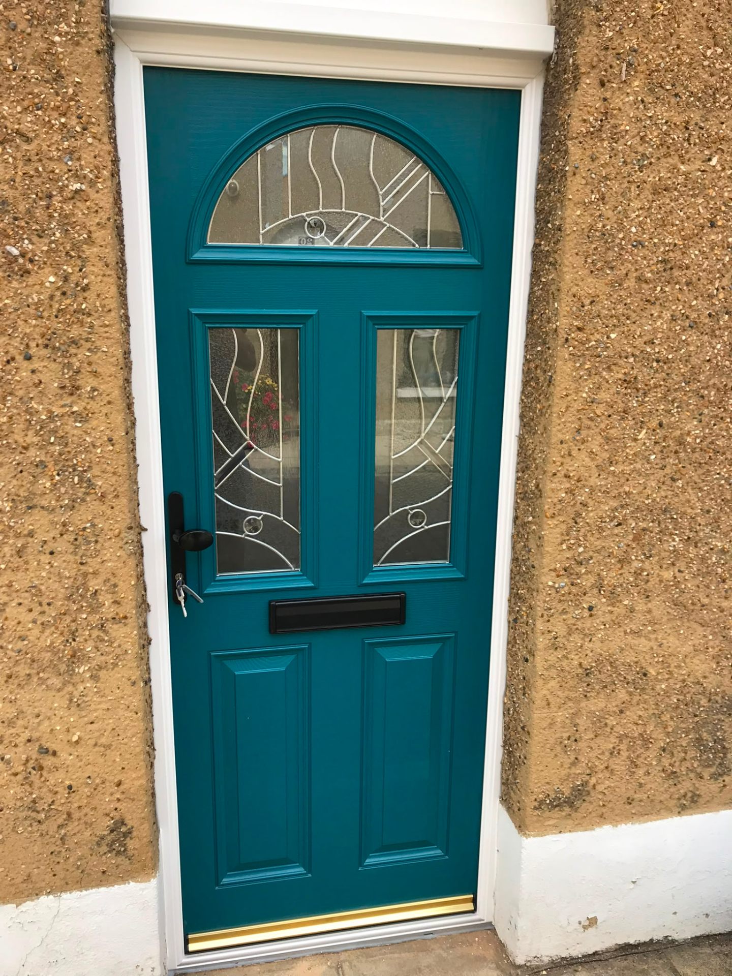 Composite door installation by Rural Windows in Chester & North Wales