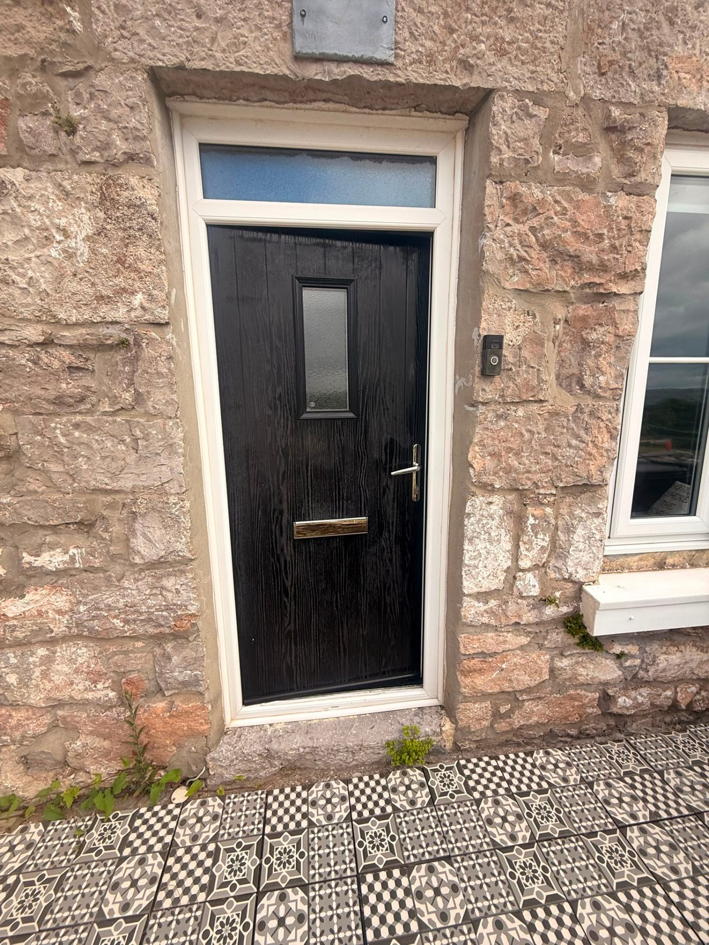 Composite door installation by Rural Windows in Chester & North Wales