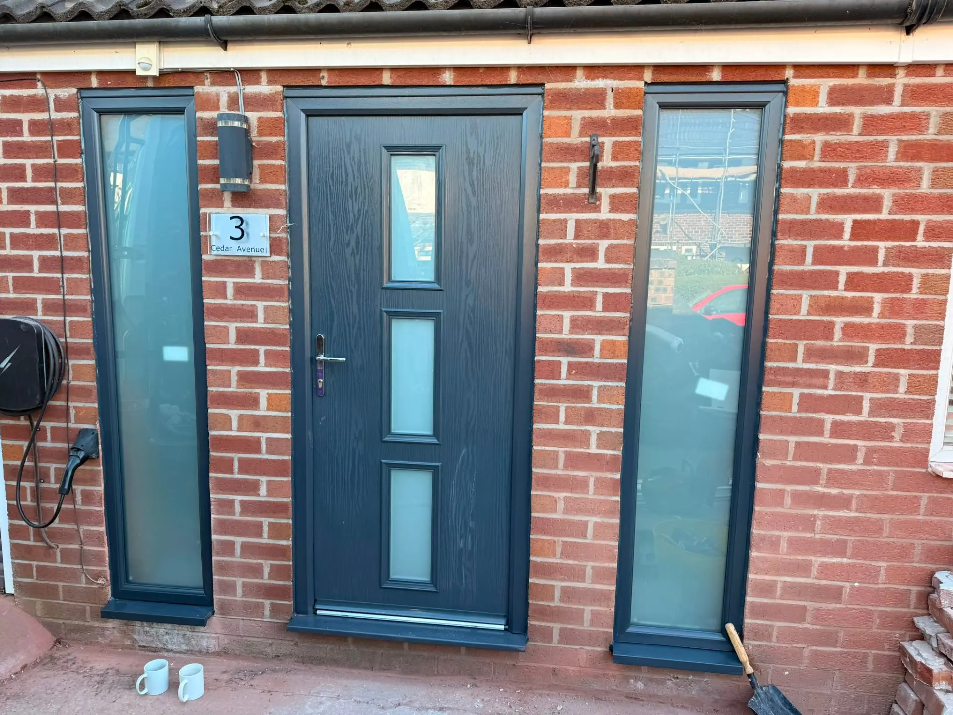 Composite Doors installation by Rural Windows across Chester & Deeside